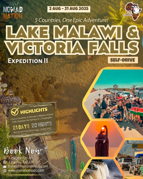 Lake Malawi & Victoria Falls Expedition II - Self Drive 2025